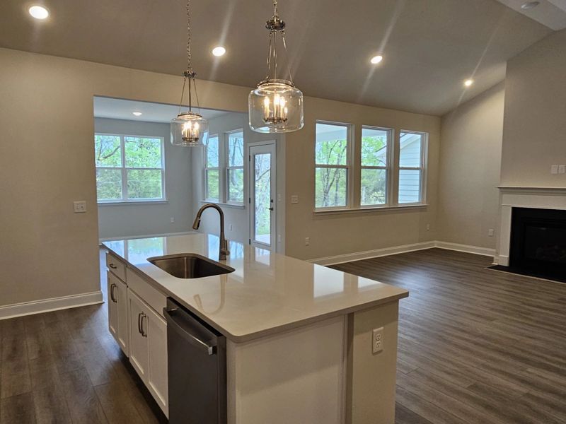Furnished interior view inside a new home in Cedars of Cane Ridge | 55+ Community, Antioch (Image 7). Furnished interior view inside a new home in Cedars of Cane Ridge | 55+ Community, Antioch (Image 7).