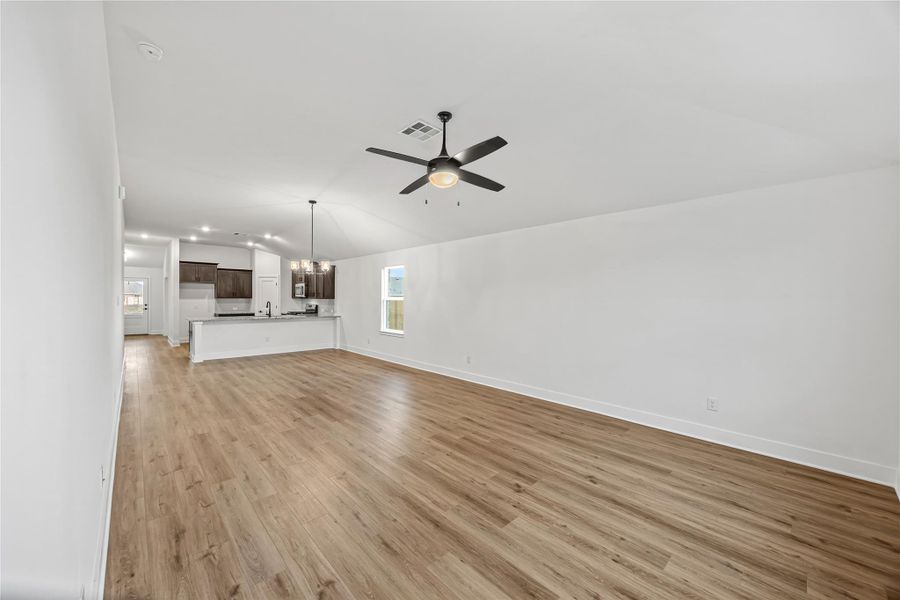 Spacious, unfurnished interior of a new home in River Ranch Trails, Dayton (Image 19). Spacious, unfurnished interior of a new home in River Ranch Trails, Dayton (Image 19).