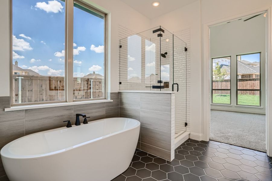 Plan 852 Main Bathroom Representative Photo