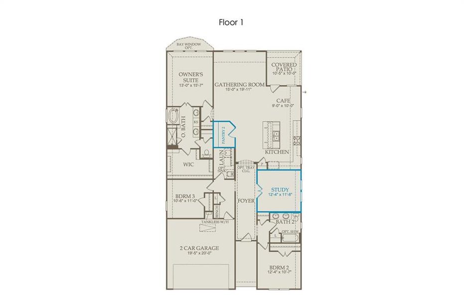 Floor plan for home