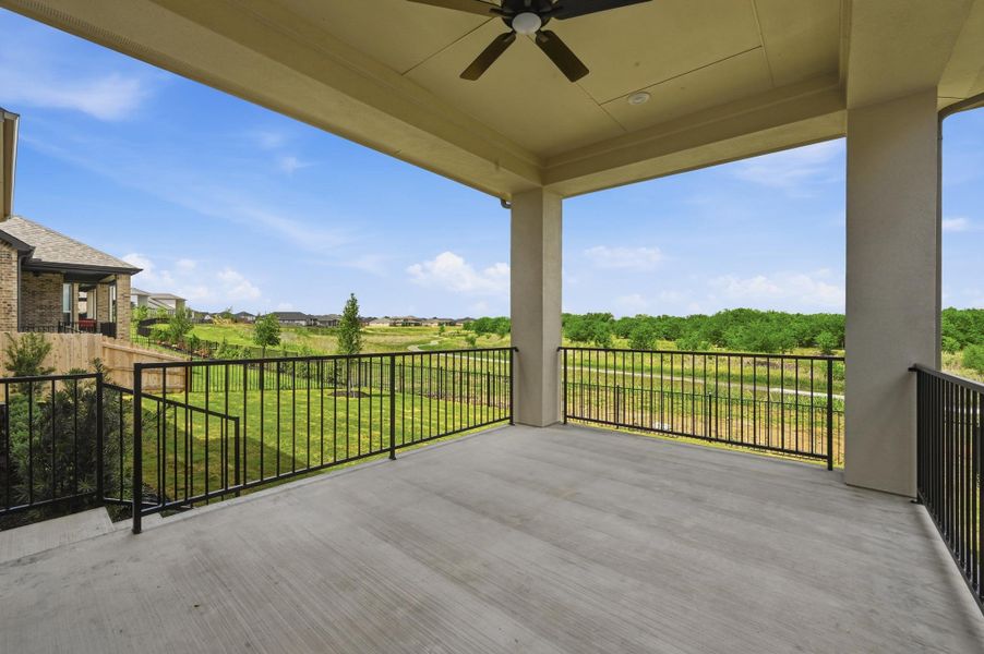 Exterior details and patio area of a home in Flora, Hutto (Image 20).