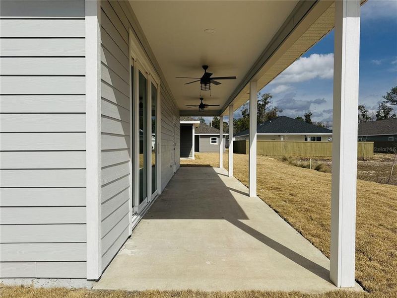 Exterior details and patio area of a home in Grand Oaks, Gainesville (Image 3). Exterior details and patio area of a home in Grand Oaks, Gainesville (Image 3).