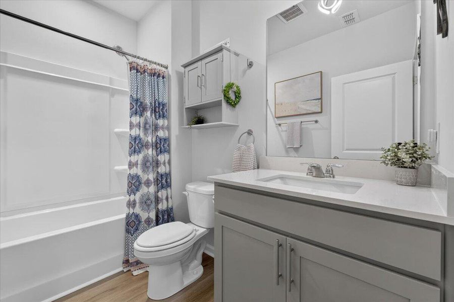 Furnished interior view inside a new home in Sanctuary Cove at Cane Bay, Summerville (Image 9).
