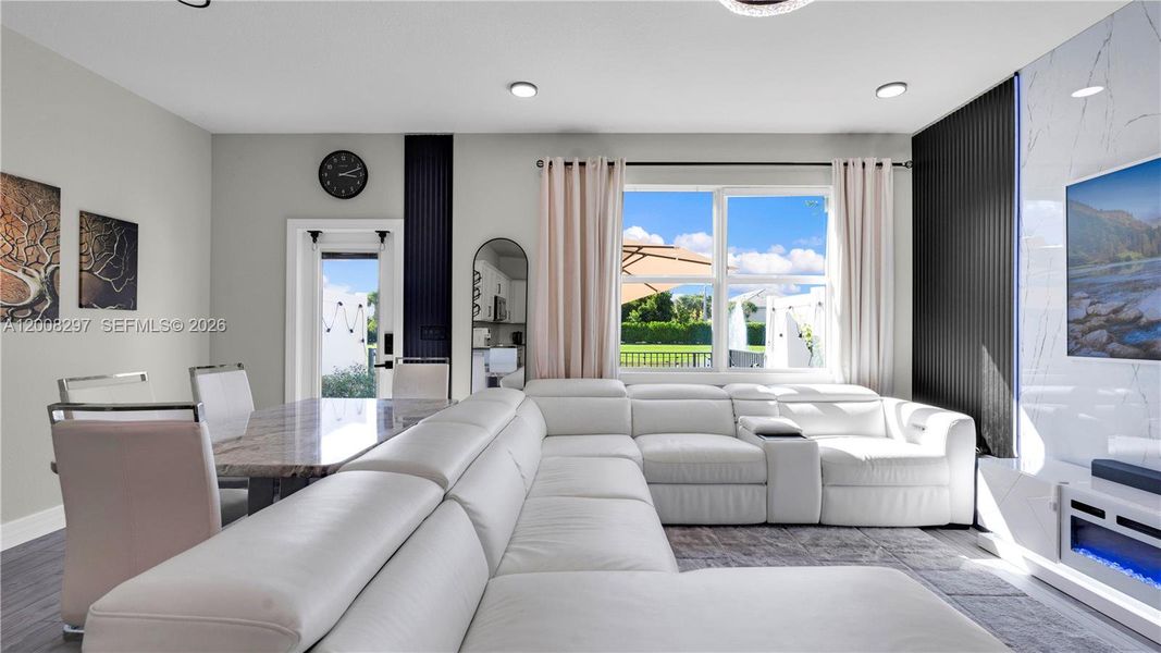 Furnished interior view inside a new home in , Lauderdale Lakes (Image 43).