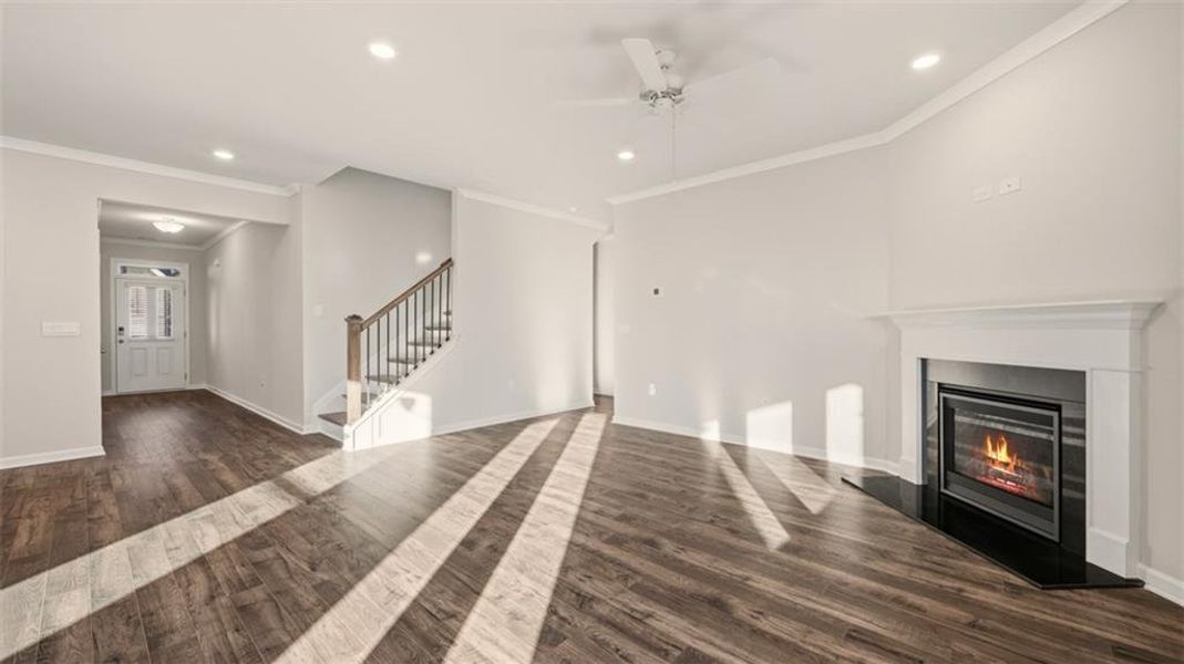 Spacious, unfurnished interior of a new home in Water Oak Estates, Lawrenceville (Image 20).
