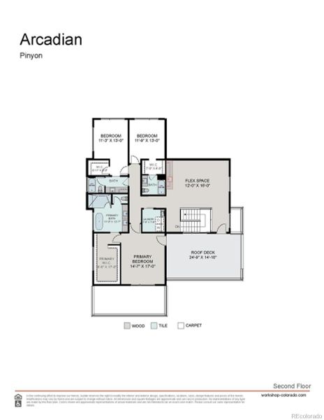 2D floor plan layout of this home in , Golden, CO (Image 5).