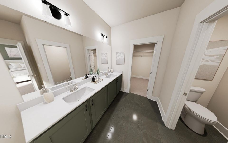 Main Bath - Dirty Martini Interior