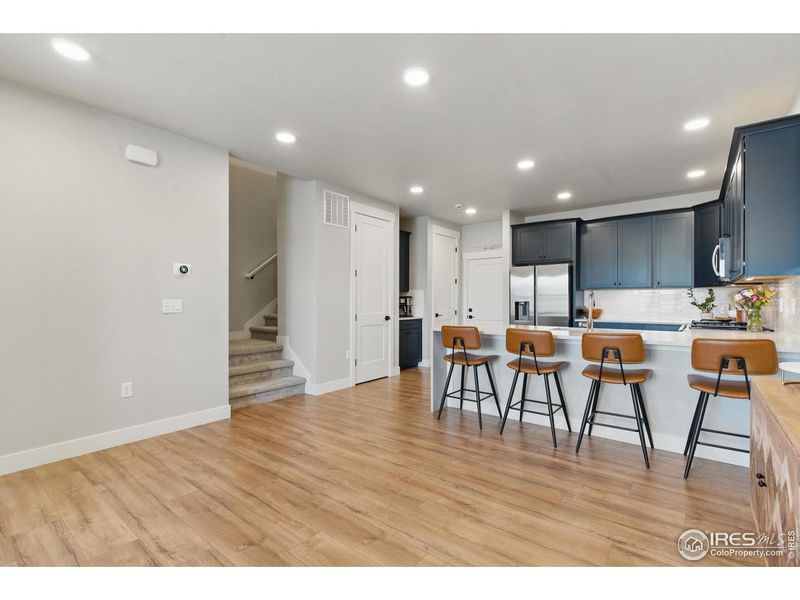Furnished interior view inside a new home in , Loveland (Image 18). Furnished interior view inside a new home in , Loveland (Image 18).
