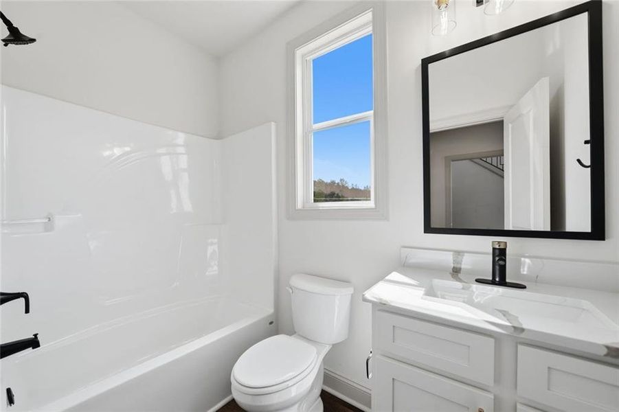 Furnished interior view inside a new home in , Dawsonville (Image 18).