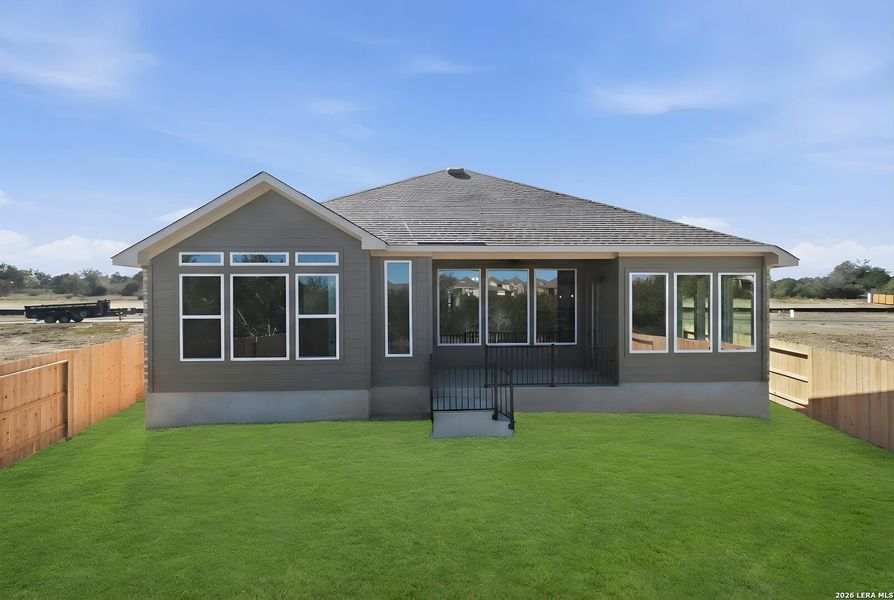 Exterior details and patio area of a home in Meyer Ranch, New Braunfels (Image 3). Exterior details and patio area of a home in Meyer Ranch, New Braunfels (Image 3).