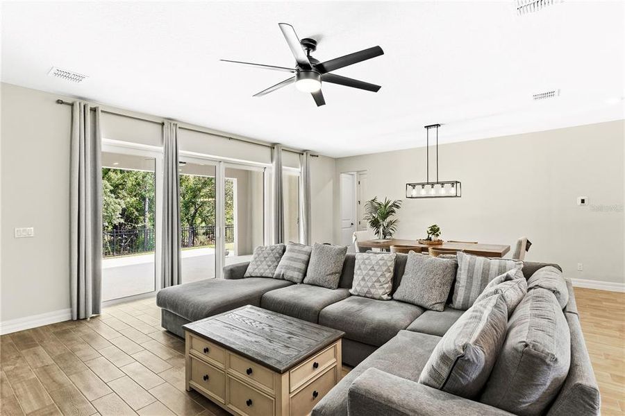 Furnished interior view inside a new home in Amelia Groves, St. Cloud (Image 9).