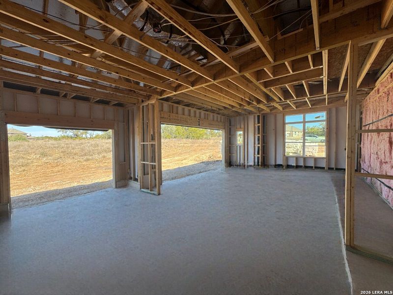 In-progress construction of a new home in Waldsanger, New Braunfels, TX (Image 24).