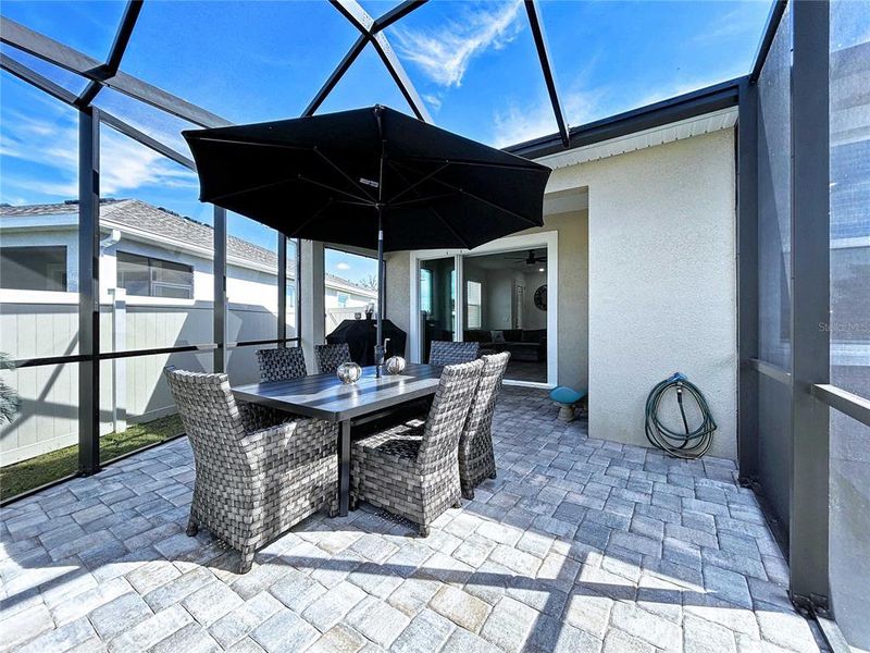 Exterior details and patio area of a home in Mirada, San Antonio (Image 25).