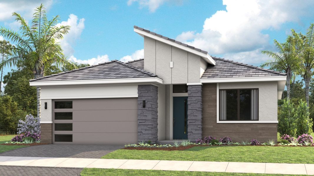 Modern Elevation with Bonus Elevation