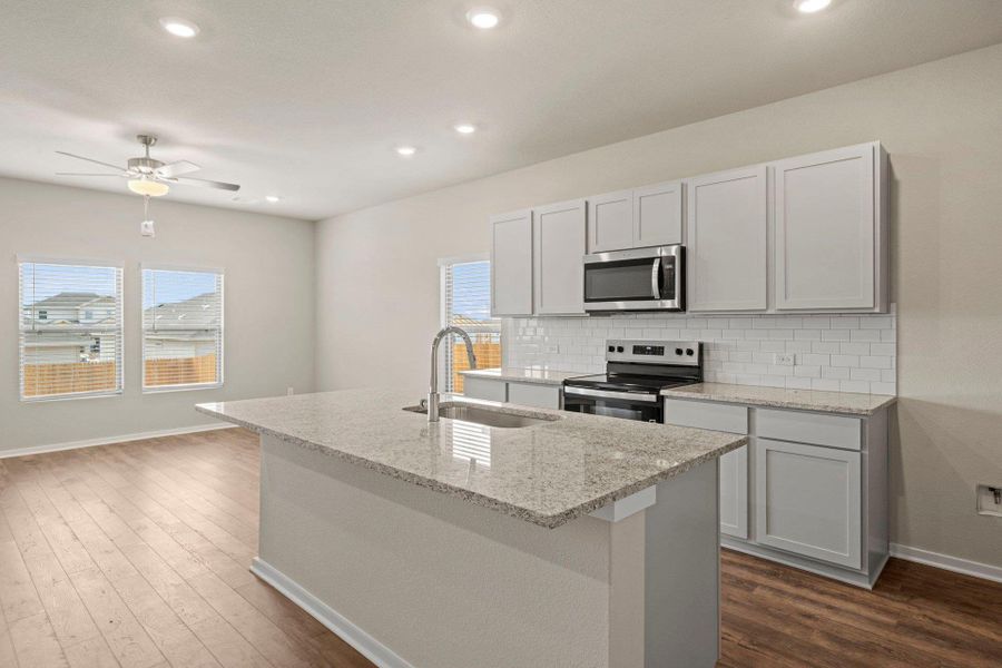Open Concept Kitchen