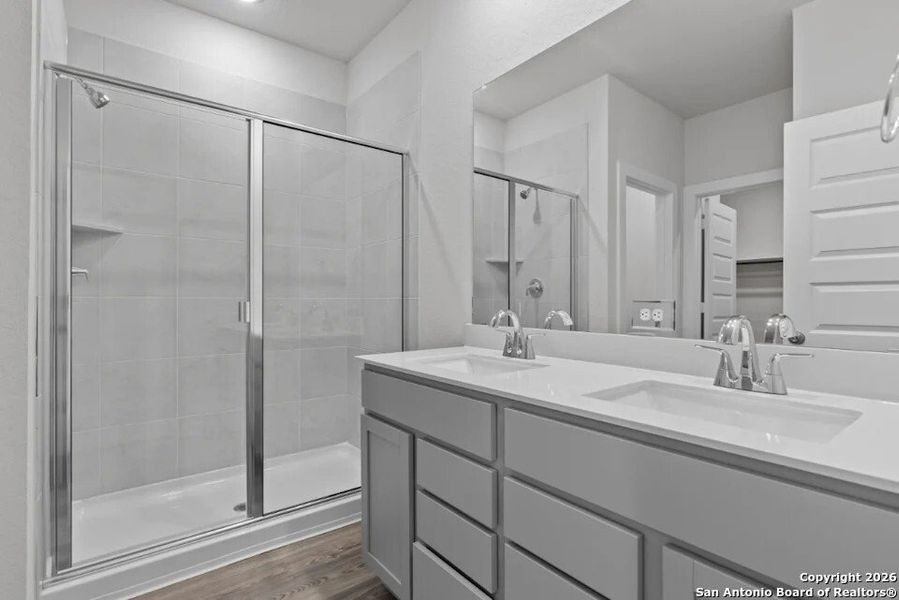 Furnished interior view inside a new home in Millican Grove, San Antonio (Image 7).