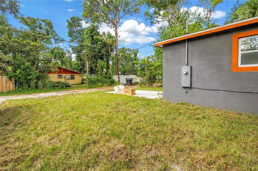 Exterior details and patio area of a home in , St. Petersburg (Image 24). Exterior details and patio area of a home in , St. Petersburg (Image 24).