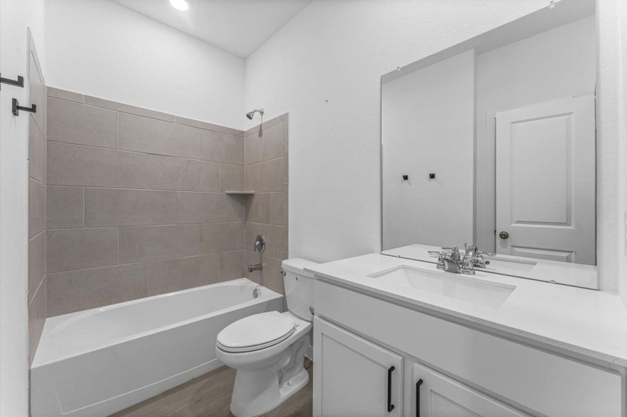 Furnished interior view inside a new home in The Grand Prairie, Hockley (Image 10).