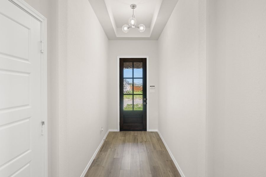 Spacious, unfurnished interior of a new home in Hunters Ridge, Crowley (Image 15).