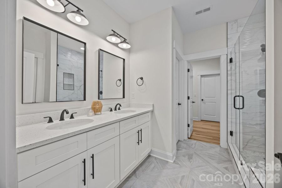 Furnished interior view inside a new home in , Salisbury (Image 12).