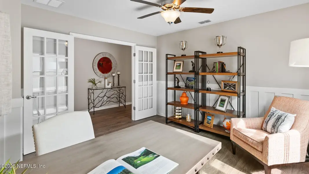 Furnished interior view inside a new home in Sawmill Branch, Palm Coast (Image 7).