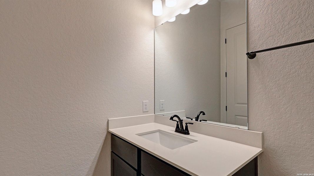 Close-up of interior finishes inside a home in Alsatian Oaks, Castroville (Image 18).