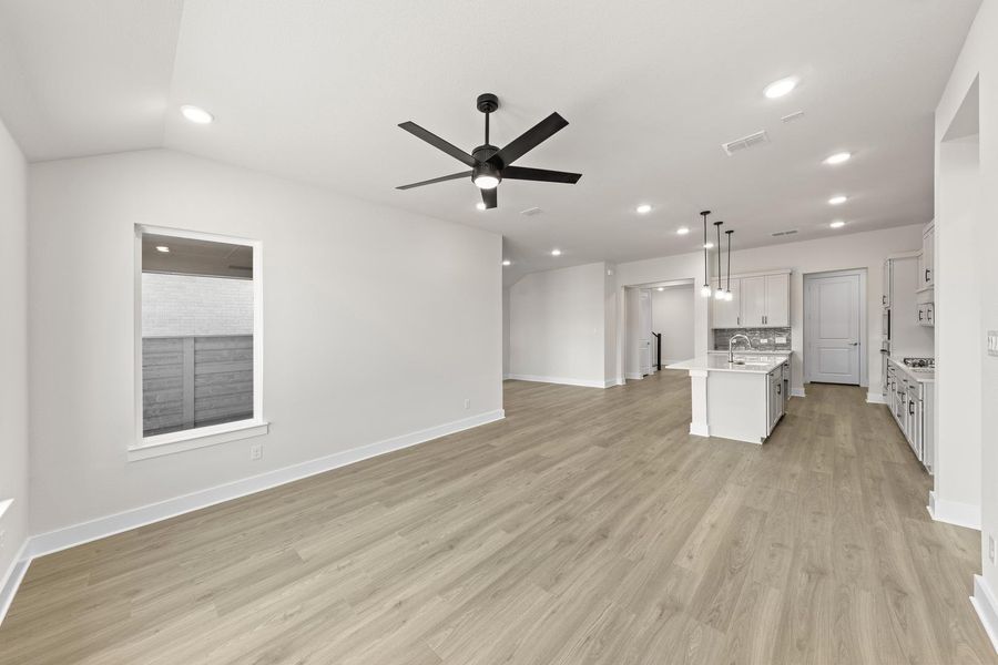 Spacious, unfurnished interior of a new home in Union Park, Little Elm (Image 24). Spacious, unfurnished interior of a new home in Union Park, Little Elm (Image 24).