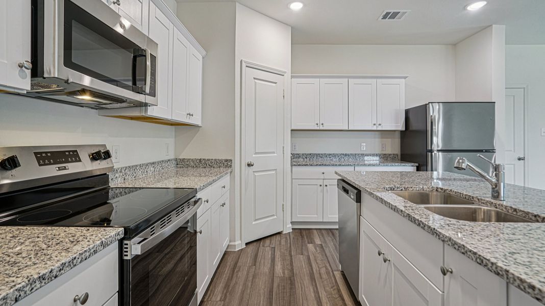 Representative furnished interior of a home built from the Pioneer by Starlight Homes in Sunrise at Arbor Ridge, La Vergne (Image 14).