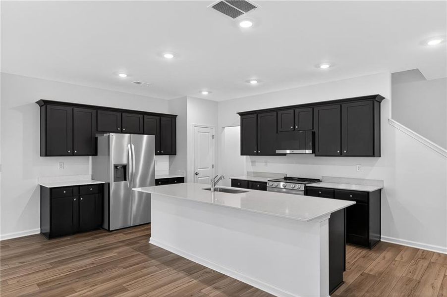 Furnished interior view inside a new home in , Lawrenceville (Image 9).