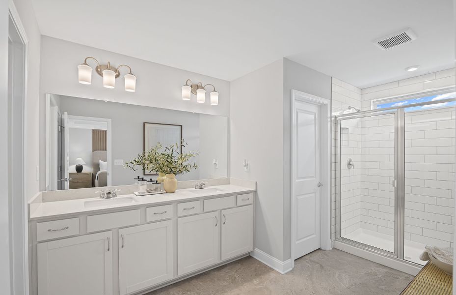 Furnished interior view inside a new home in Overland, Locust Grove (Image 11).