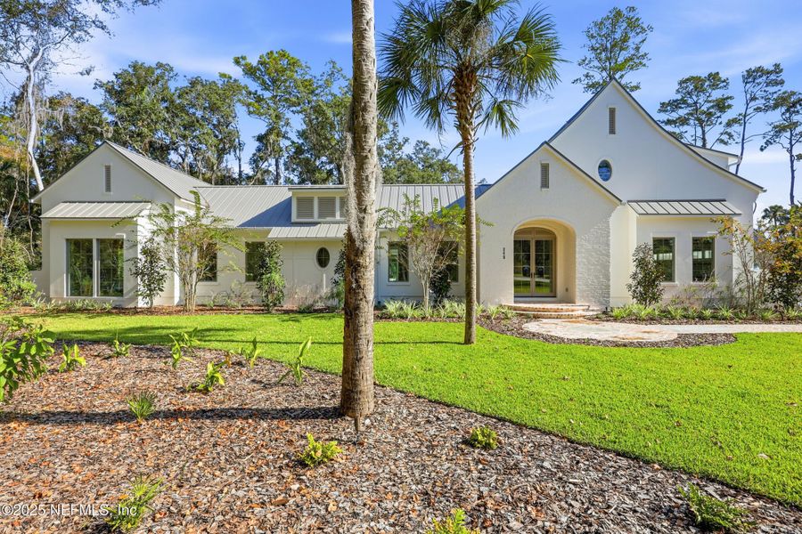 Front exterior of a new home in , Ponte Vedra, FL, highlighting curb appeal (Image 32).