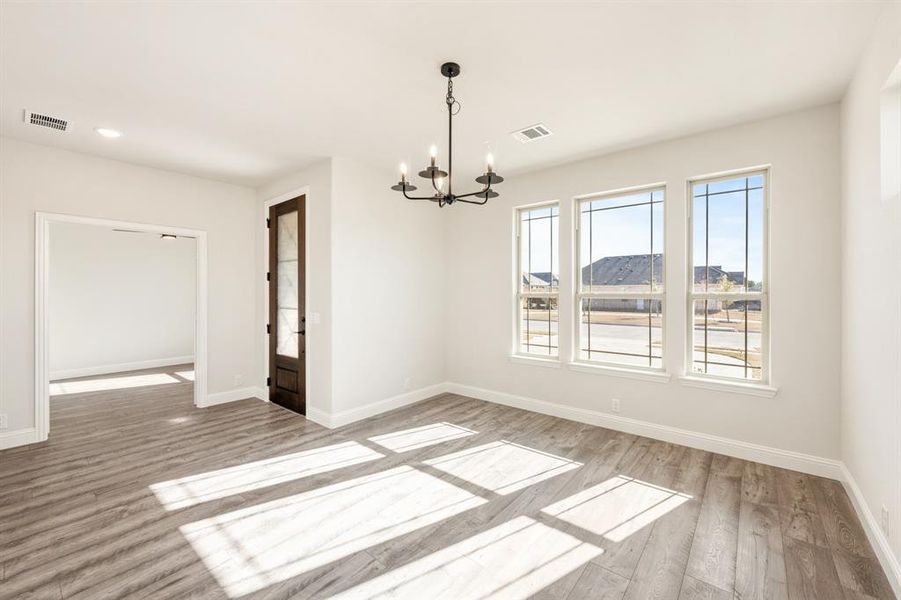 Spacious, unfurnished interior of a new home in Addison Hills Classic 60s, Cedar Hill (Image 18).