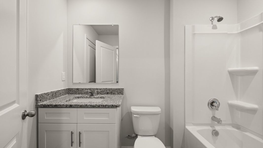 Furnished interior view inside a new home in Rushing Waters Townhomes, North Augusta (Image 9). Furnished interior view inside a new home in Rushing Waters Townhomes, North Augusta (Image 9).