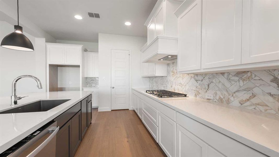 Furnished interior view inside a new home in North Sky 65', Celina (Image 10). Furnished interior view inside a new home in North Sky 65', Celina (Image 10).