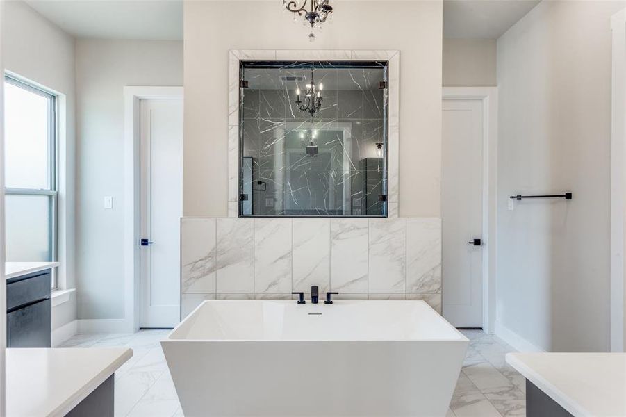 Furnished interior view inside a new home in , Weatherford (Image 5).