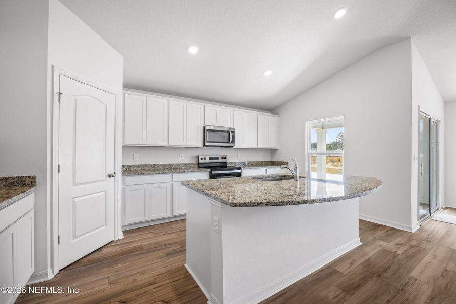 Furnished interior view inside a new home in Westport Landing, Jacksonville (Image 11).