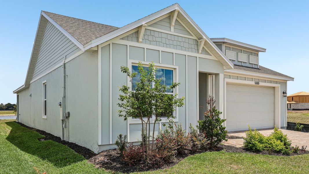 Longleaf Floor Plan Front Exterior by DRB Homes Longleaf Floor Plan Front Exterior by DRB Homes