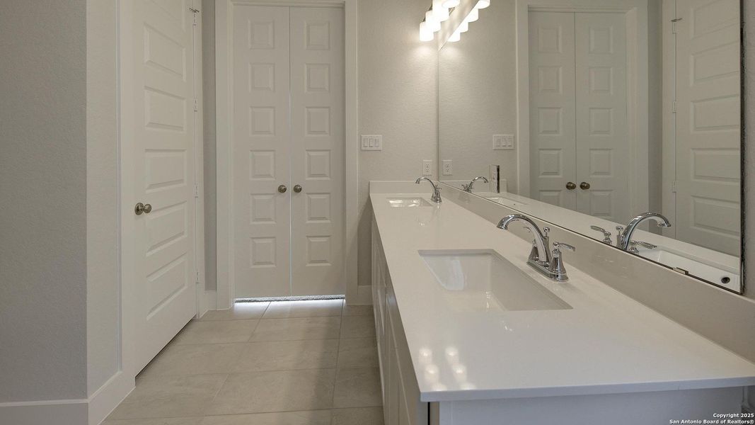 Furnished interior view inside a new home in Kallison Ranch 45', San Antonio (Image 12).