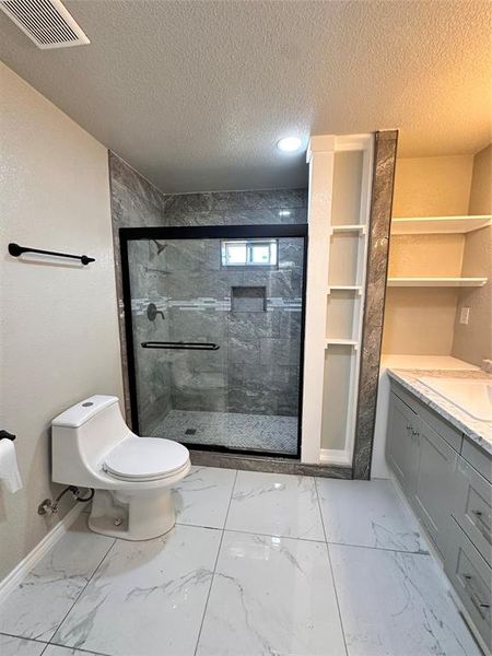 Secondary bathroom