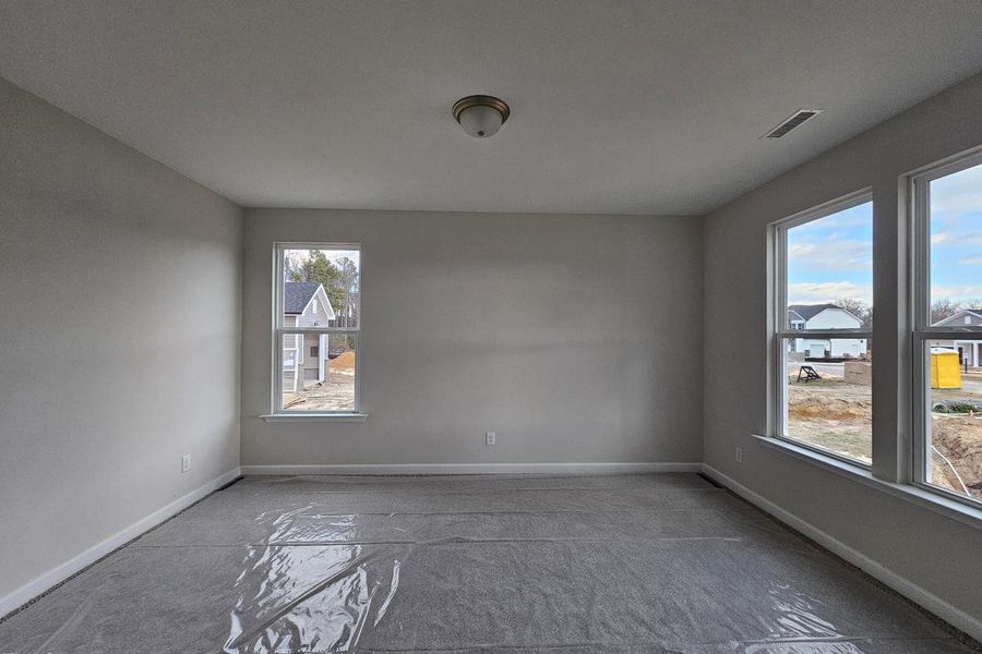 Spacious, unfurnished interior of a new home in Wellers Knoll, Lillington (Image 11). Spacious, unfurnished interior of a new home in Wellers Knoll, Lillington (Image 11).