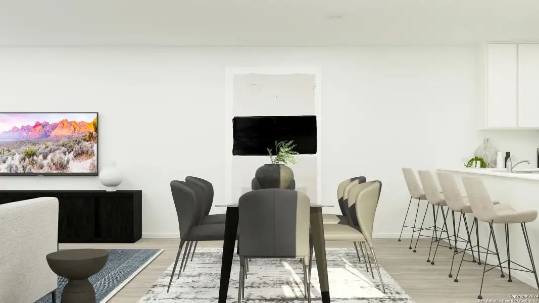 Furnished interior view inside a new home in Stone Garden, Elmendorf (Image 4).