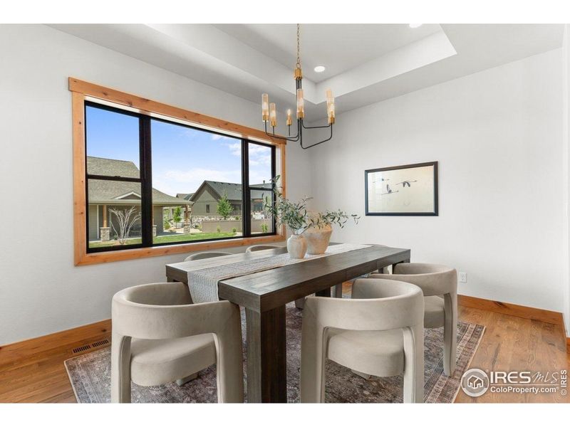 Furnished interior view inside a new home in , Berthoud (Image 25).