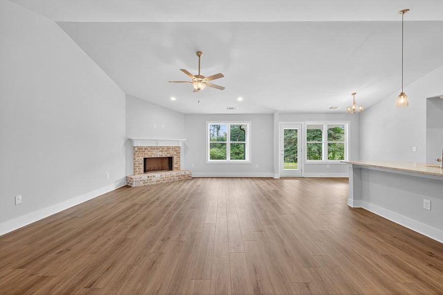 Spacious, unfurnished interior of a new home in , Statham (Image 29).