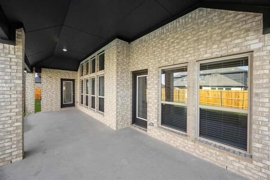 Exterior details and patio area of a home in Bear Creek, Cedar Hill (Image 26). Exterior details and patio area of a home in Bear Creek, Cedar Hill (Image 26).