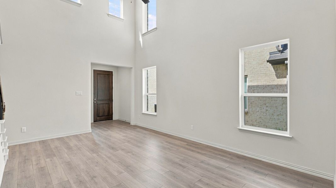 Furnished interior view inside a new home in Westridge Journey, McKinney (Image 13).