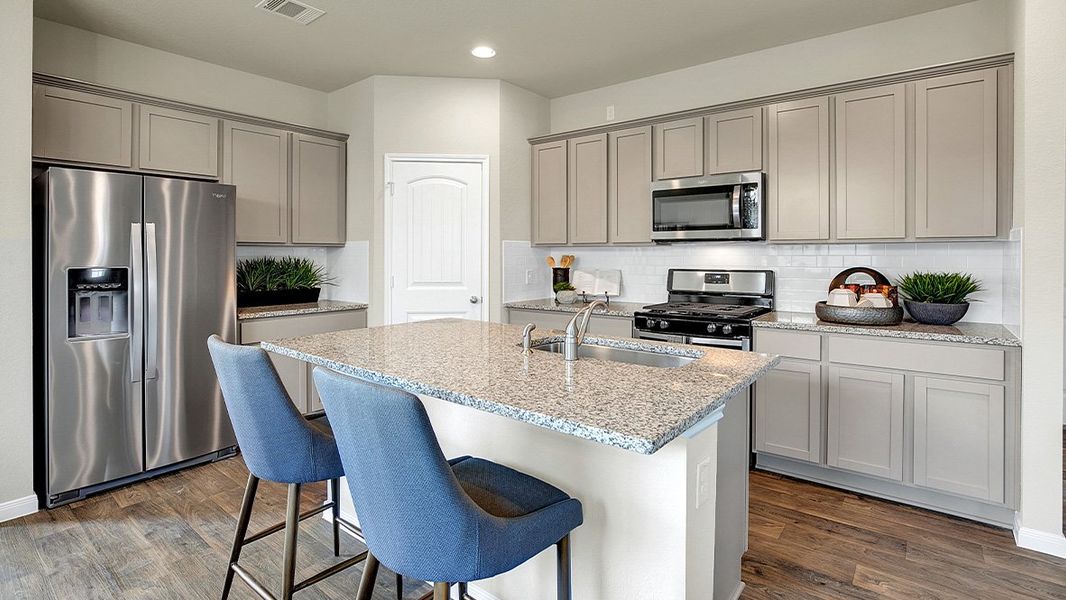 Representative furnished interior of a home built from the The Roosevelt by D.R. Horton in Southgrove, Kyle (Image 6). Representative furnished interior of a home built from the The Roosevelt by D.R. Horton in Southgrove, Kyle (Image 6).