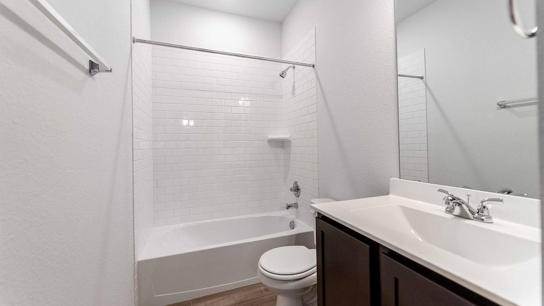 Furnished interior view inside a new home in Briarwood, Elgin (Image 2).