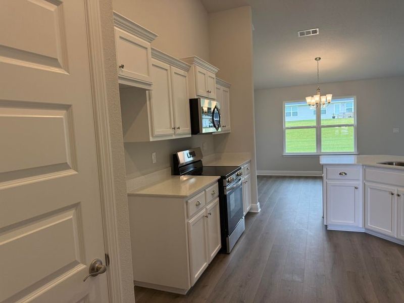 Furnished interior view inside a new home in Ashton View, Crestview (Image 5). Furnished interior view inside a new home in Ashton View, Crestview (Image 5).