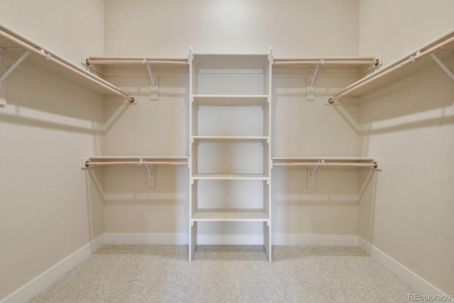 Large walk-in closet