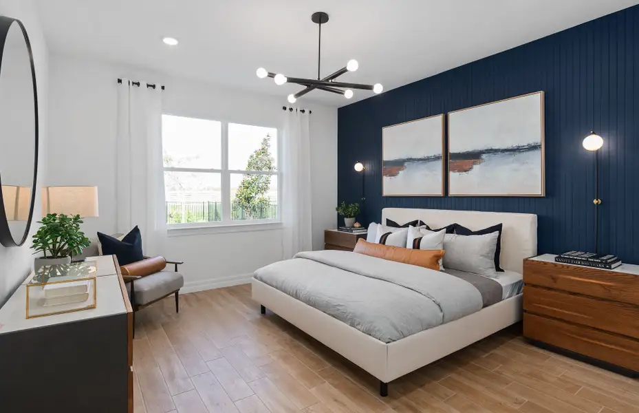 Furnished interior view inside a new home in EverBe, Orlando (Image 3).